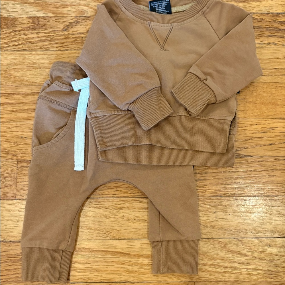 Little Bipsy Tan Baby Outfit